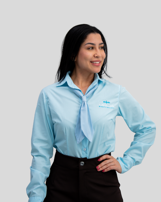 Camisa Social Manga Longa Gerente - Recepcionista